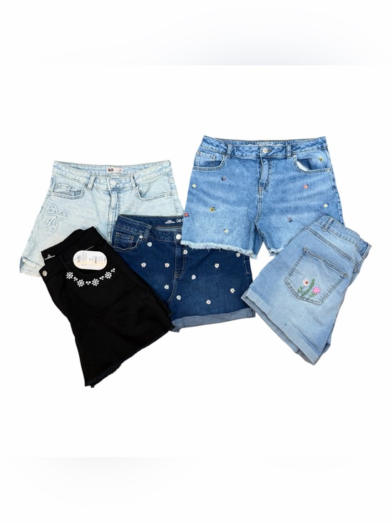 Cat & Jack Other - 5‎ Pair Bundle of Youth Girls Denim Shorts Wonder Nation Cat Jack So Brand sz 18